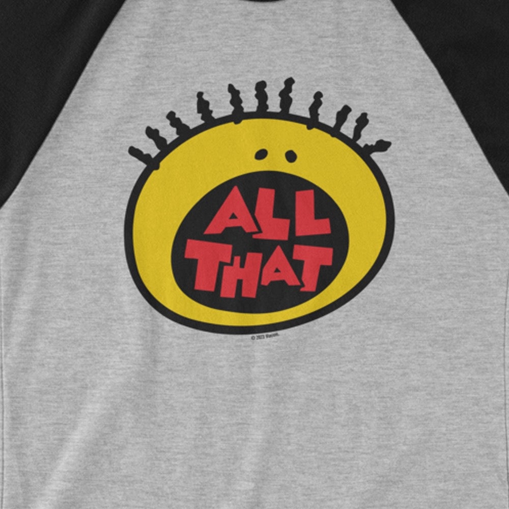 All That Original Logo Adult 3/4 Sleeve Raglan Shirt - Paramount Shop