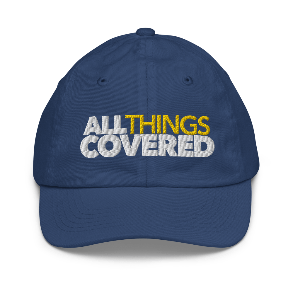 All Things Covered Podcast ATC Podcast Logo Youth Baseball Hat - Paramount Shop