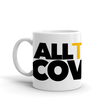 All Things Covered Podcast Logo White Mug - Paramount Shop