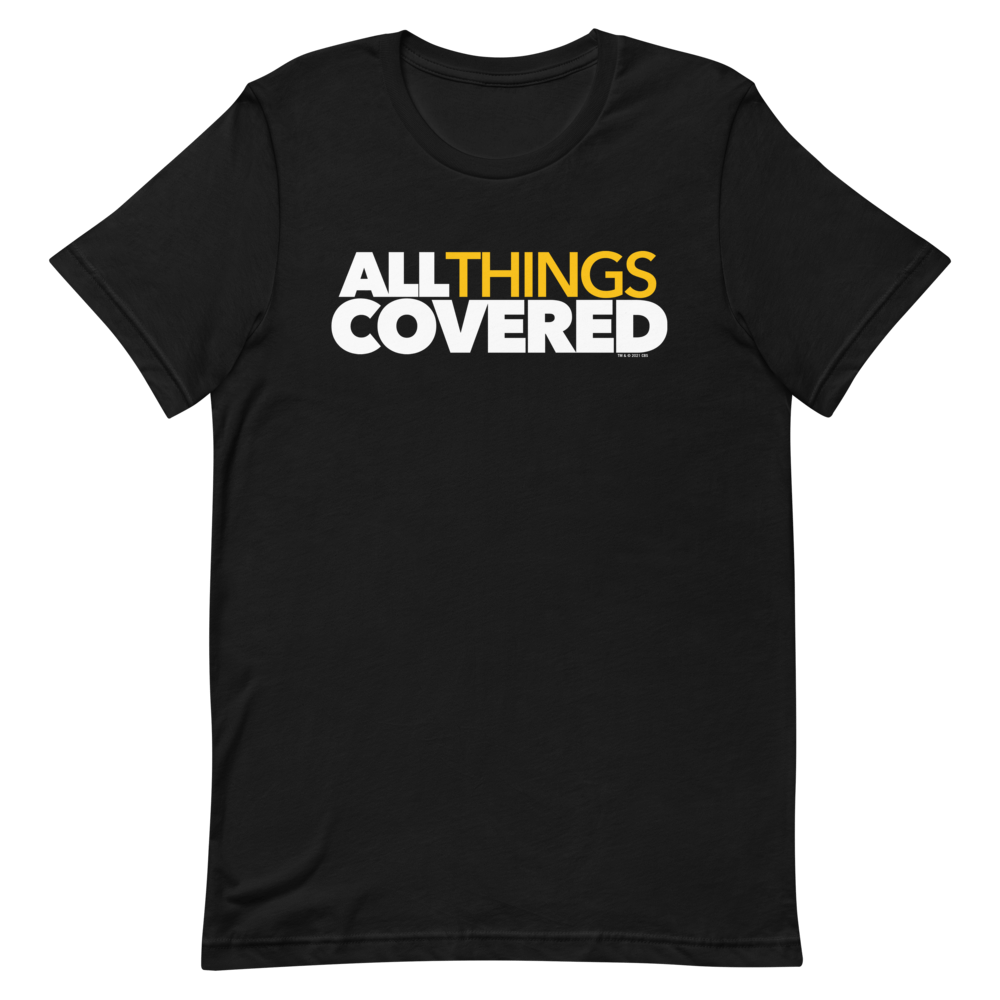 All Things Covered Podcast Blanc Logo Adulte T-Shirt à manches courtes