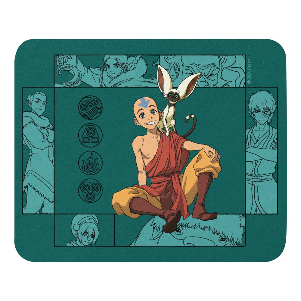 Avatar: The Last Airbender Team Avatar Mouse Pad - Paramount Shop