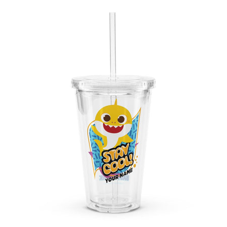 Baby Shark Stay Cool Clear Tumblers - Paramount Shop