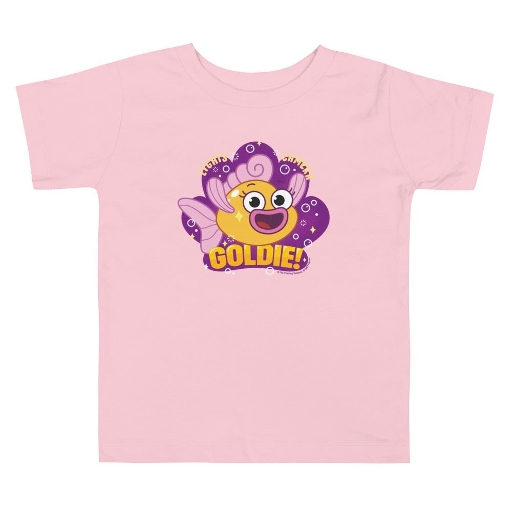 Baby Shark's Big Show Goldie Toddler Short Sleeve T - Shirt - Paramount Shop