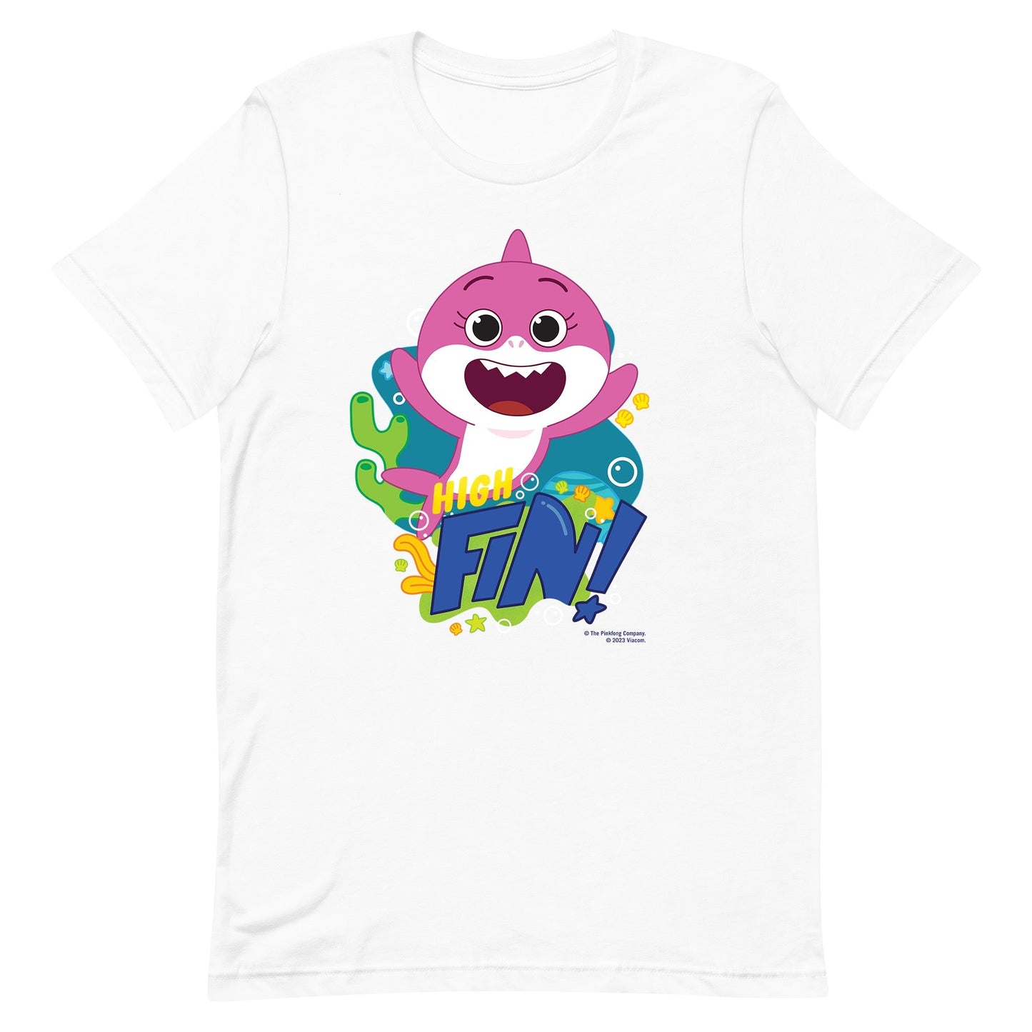 Baby Shark's Big Show Mommy Shark Personalized Adult Short Sleeve T - Shirt - Paramount Shop