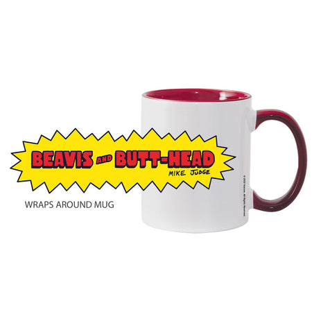 Beavis and Butt - Head Logo Two - Tone Mug - Paramount Shop