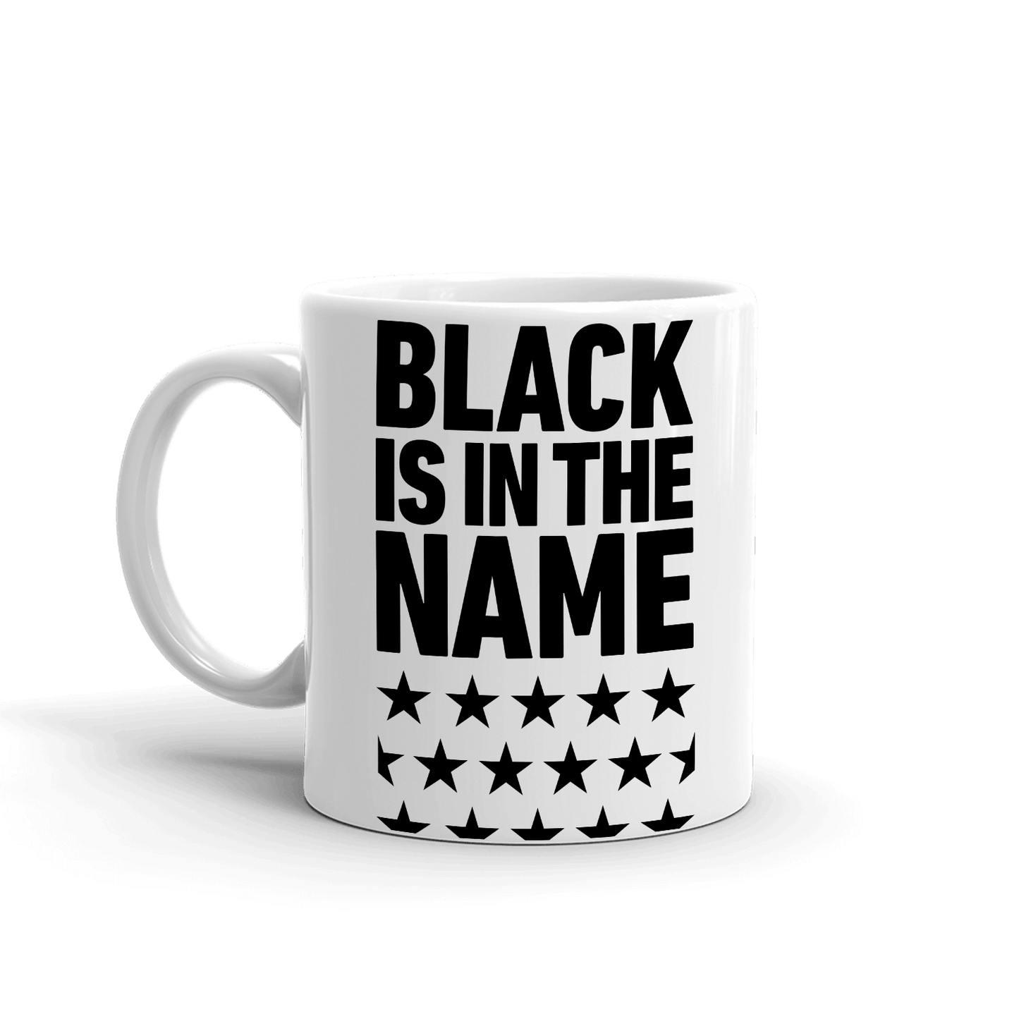BET Black Is In The Name White Mug - Paramount Shop