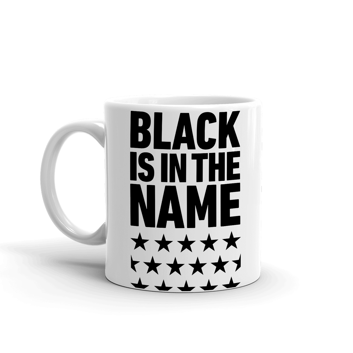 BET Black Is In The Name White Mug - Paramount Shop