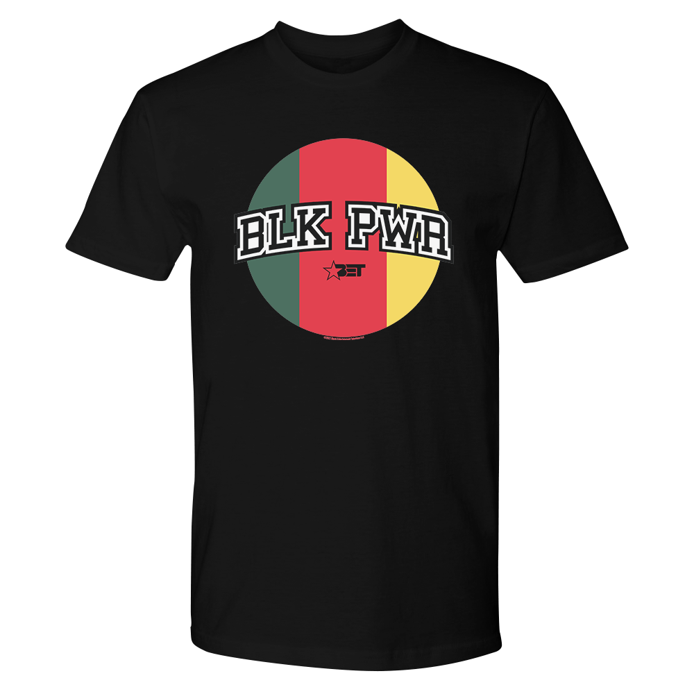 BET BLK PWR Adult Short Sleeve T - Shirt - Paramount Shop