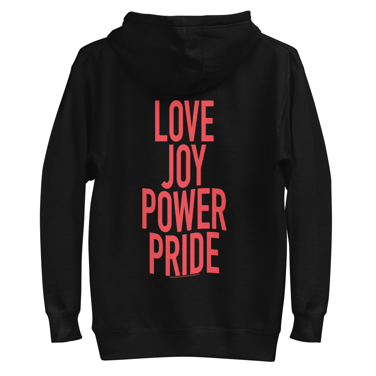 BET Love Joy Power Pride Unisex Premium Hoodie - Paramount Shop