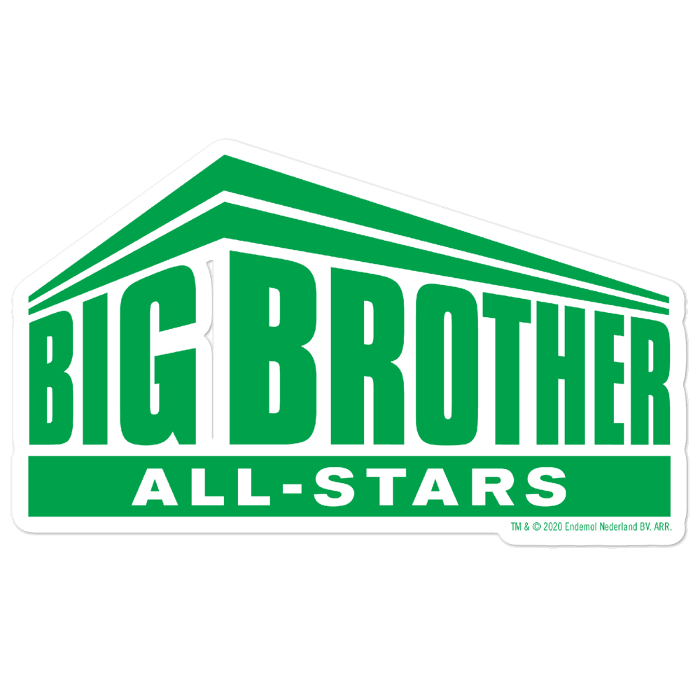 Big Brother All - Stars Logo Die Cut Sticker - Paramount Shop