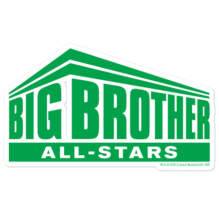 Big Brother All Stars Logo Die Cut Sticker - Paramount Shop