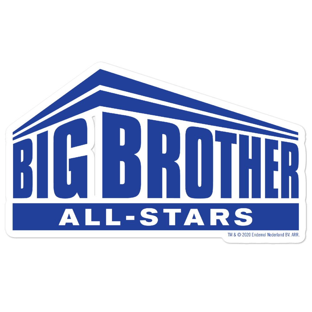 Big Brother All Stars Logo Die Cut Sticker - Paramount Shop