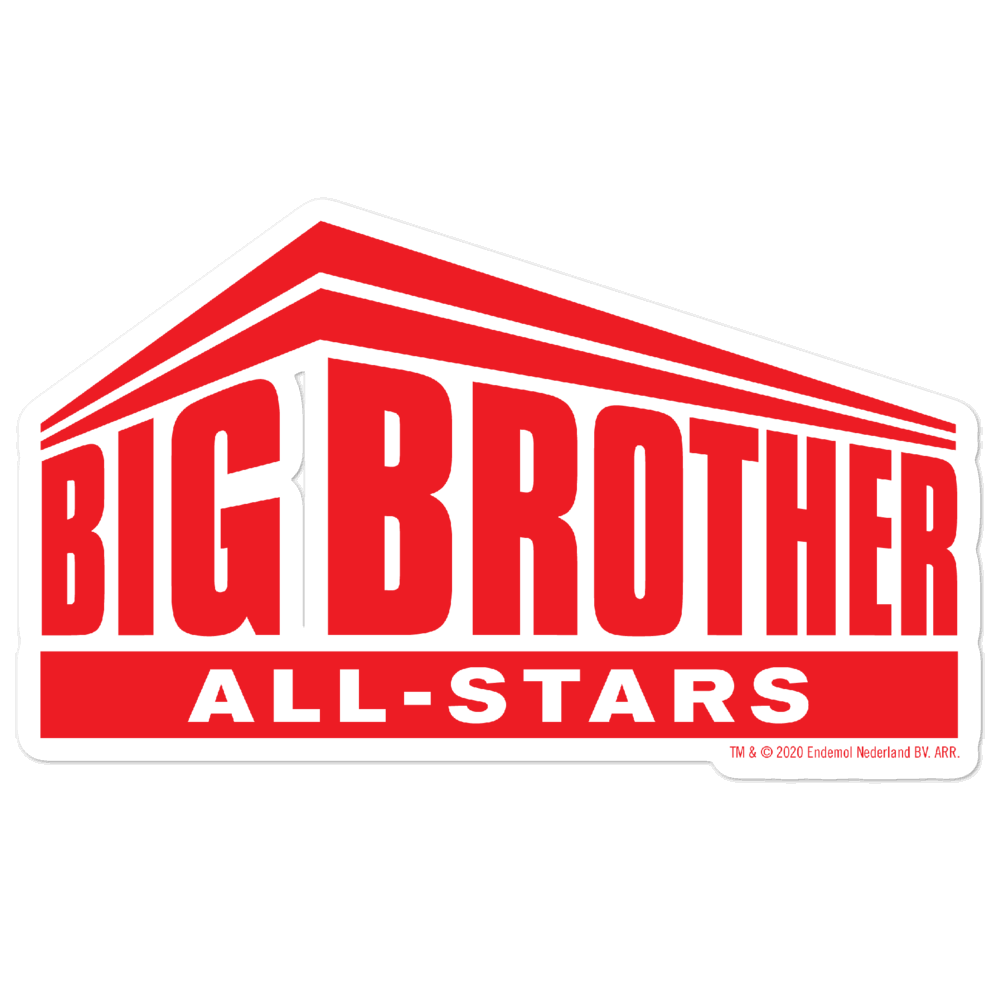 Big Brother All - Stars Logo Die Cut Sticker Bundle - Paramount Shop