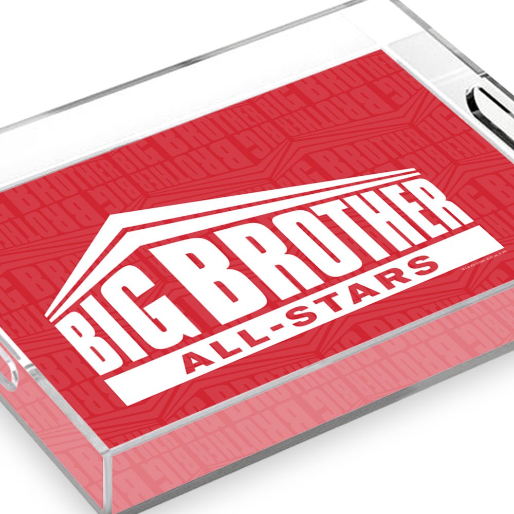 Big Brother All - Stars Logo Pattern Acrylic Tray - Paramount Shop