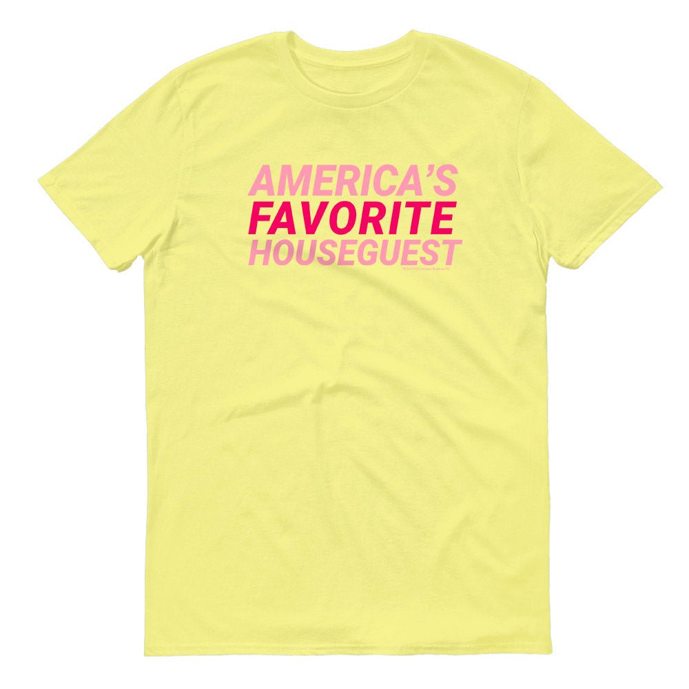 Big Brother America's Favorite Houseguest Adult Short Sleeve T - Shirt - Paramount Shop