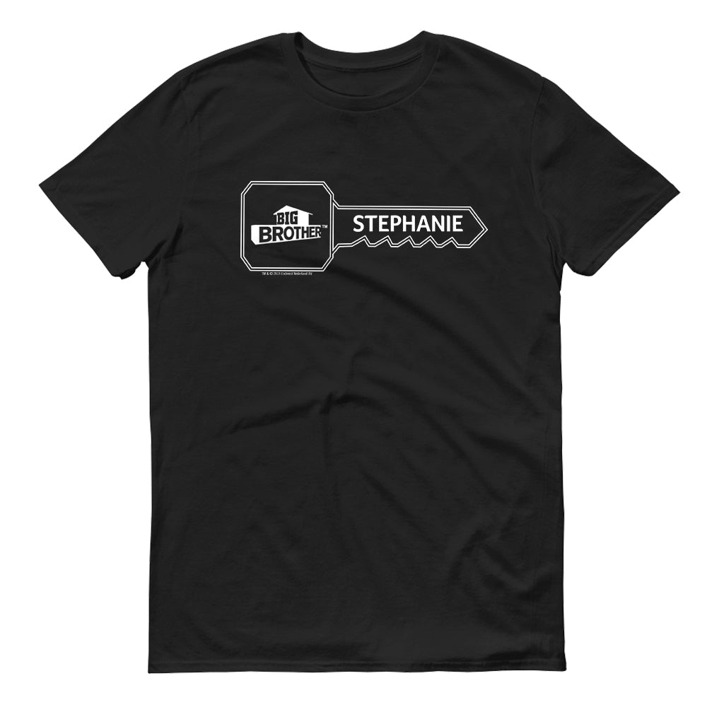 Big Brother Key Personalized Adult Short Sleeve T - Shirt - Paramount Shop
