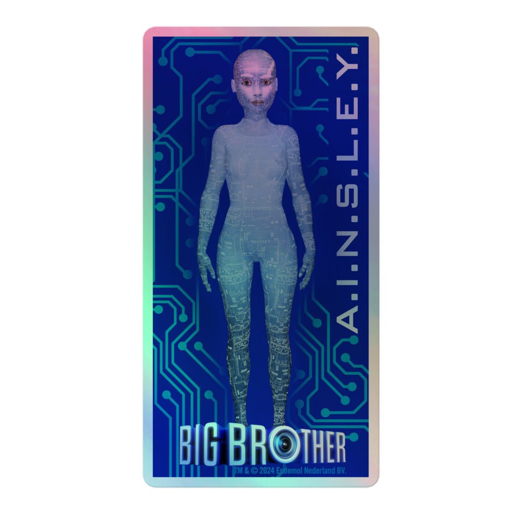 Big Brother Season 26 A.I.N.S.L.EY. Holographic Sticker - Paramount Shop