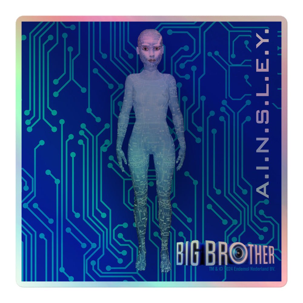 Big Brother Season 26 A.I.N.S.L.EY. Holographic Sticker - Paramount Shop