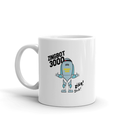 Big Brother Zingbot 3000 White Mug - Paramount Shop