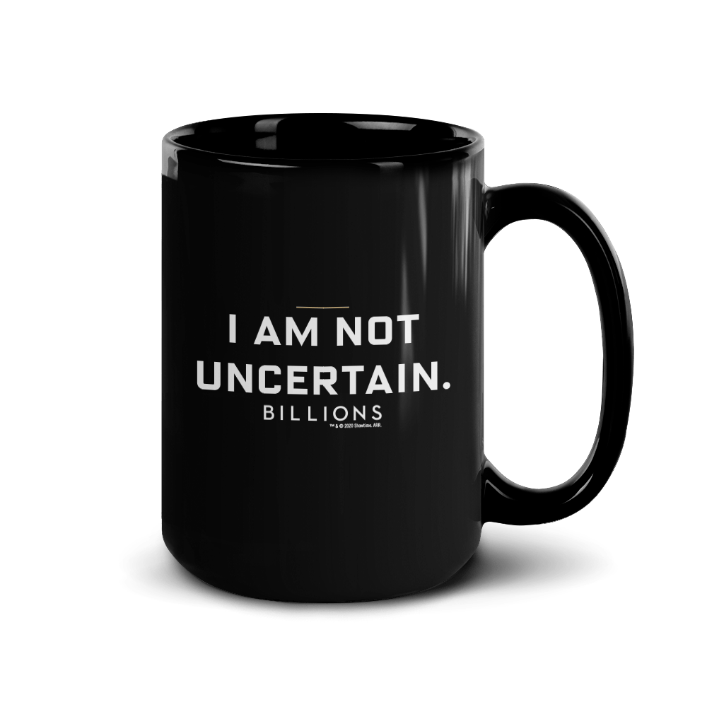 Billions Are You Certain? Black Mug - Paramount Shop