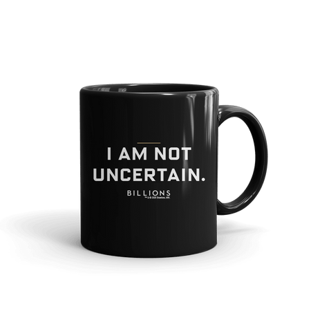 Billions Are You Certain? Black Mug - Paramount Shop