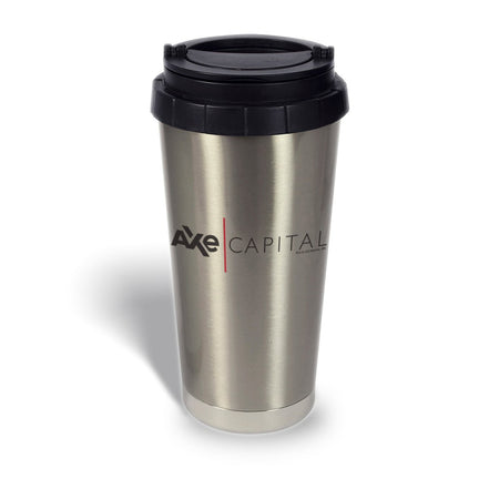 Billions Axe Capital Horizontal Logo 14 oz Stainless Steel Travel Mug - Paramount Shop