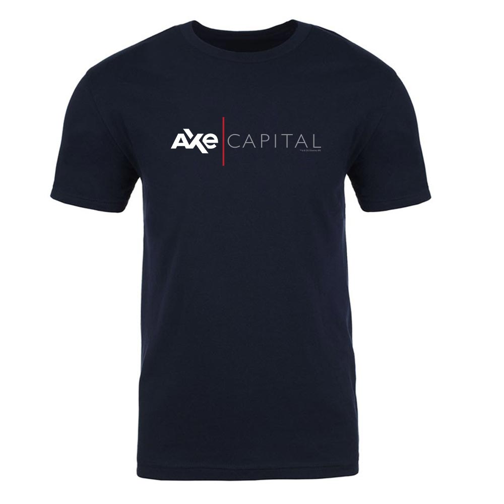 Billions Axe Capital Horizontal Logo Adult Short Sleeve T - Shirt - Paramount Shop