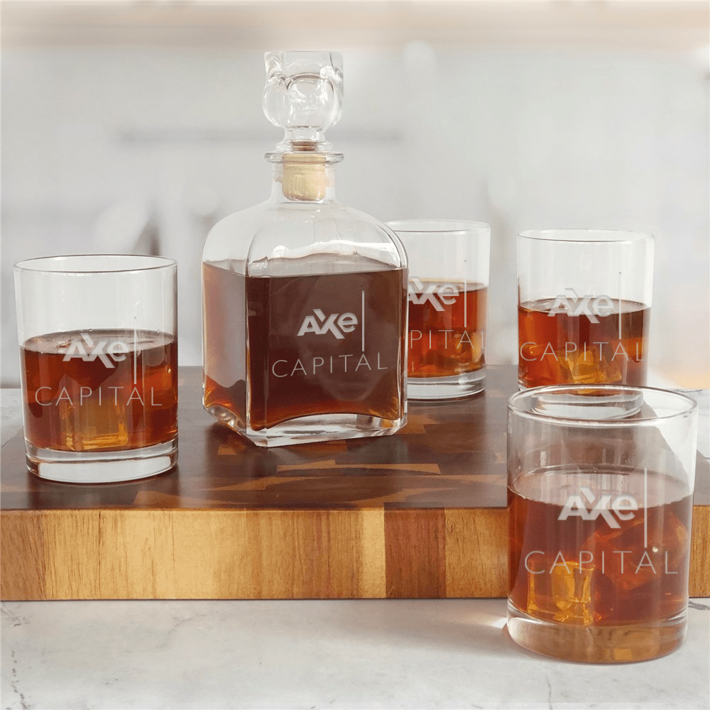 Billions Axe Capital Logo Decanter Set