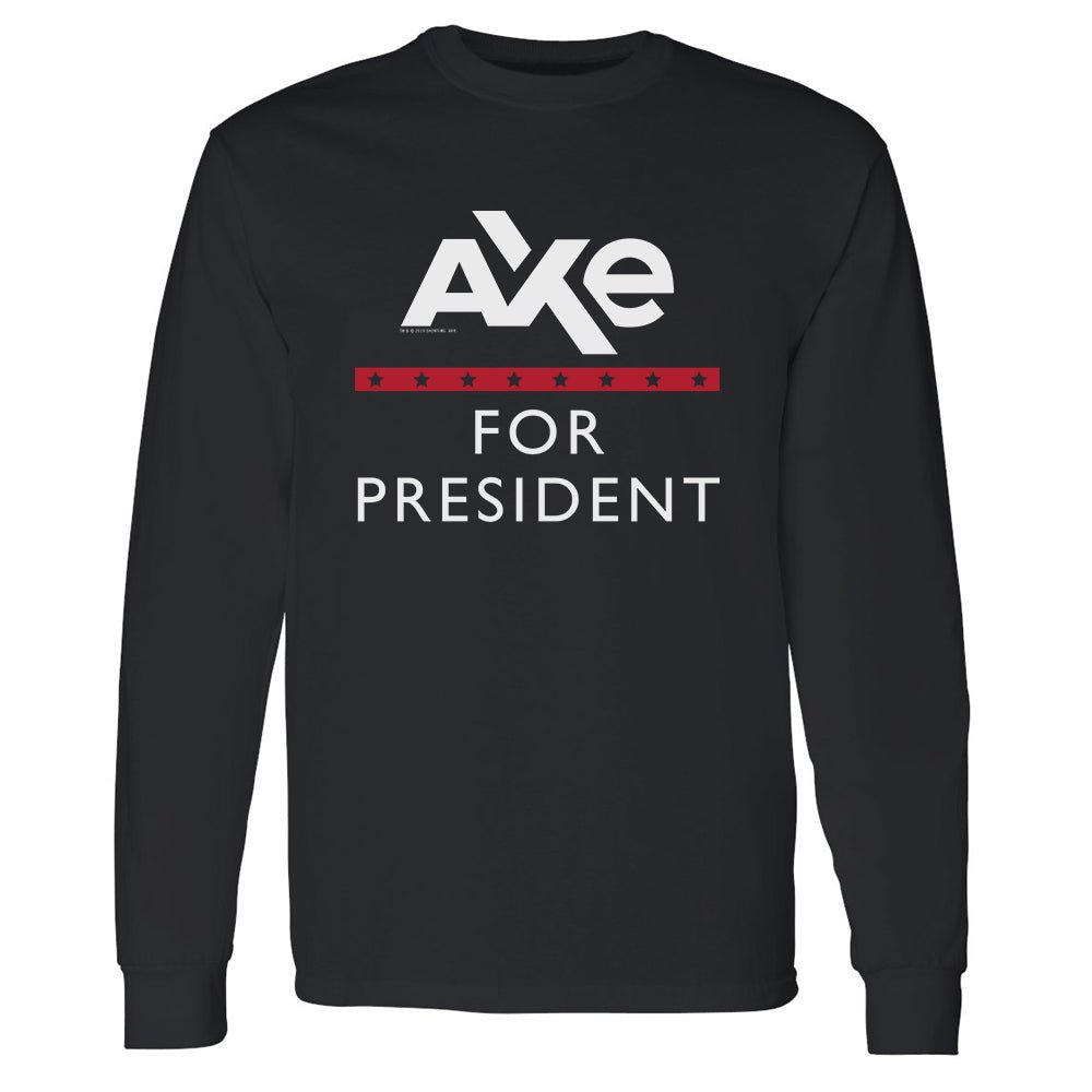Billions Axe For President Adult Long Sleeve T - Shirt - Paramount Shop