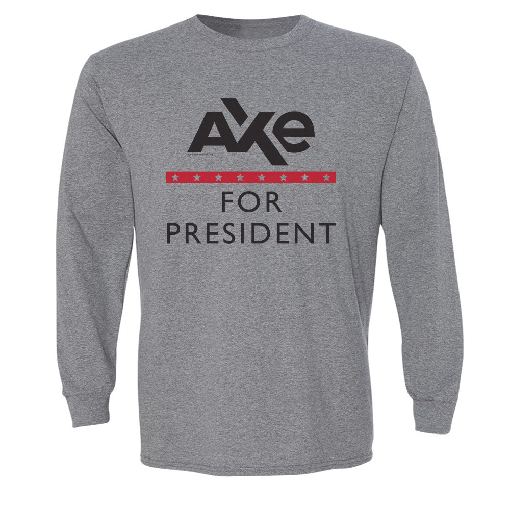 Billions Axe For President Adult Long Sleeve T - Shirt - Paramount Shop