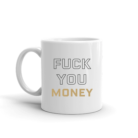 Billions Fuck You Money White Mug - Paramount Shop