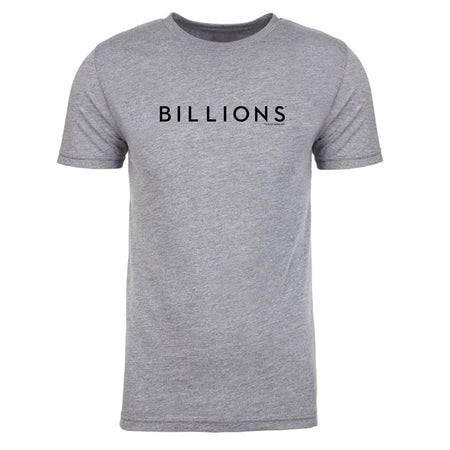 Billions Gold Logo Men's Tri - Blend Short Sleeve T - Shirt - Paramount Shop