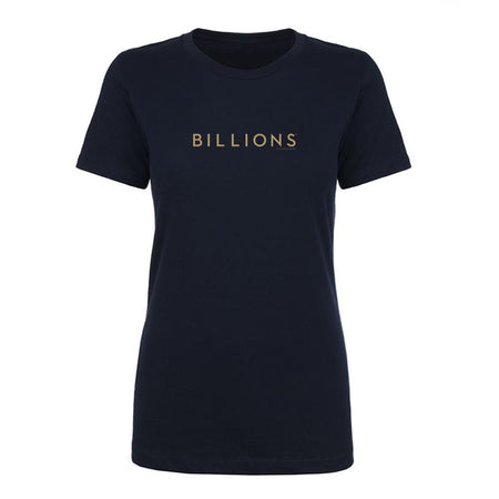 Billions Gold Logo Women's Short Sleeve T - Shirt - Paramount Shop