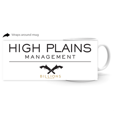 Billions High Plains Management White Mug - Paramount Shop
