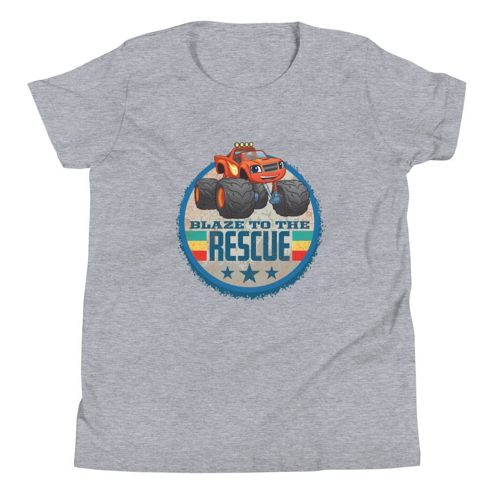 Blaze & The Monster Machines Blaze Rescue Kids T - Shirt - Paramount Shop