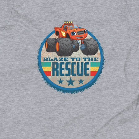 Blaze & The Monster Machines Blaze Rescue Kids T - Shirt - Paramount Shop
