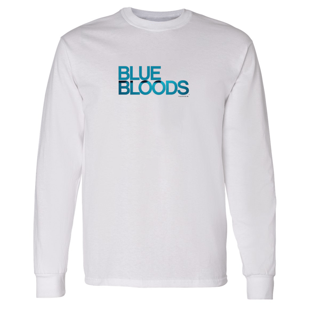 Blue Bloods Logo Adult Long Sleeve T - Shirt - Paramount Shop