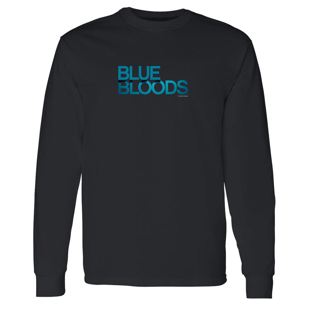 Blue Bloods Logo Adult Long Sleeve T - Shirt - Paramount Shop