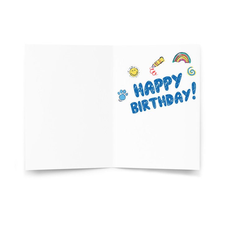 Blue's Clues Hi You! Birthday Card - Paramount Shop