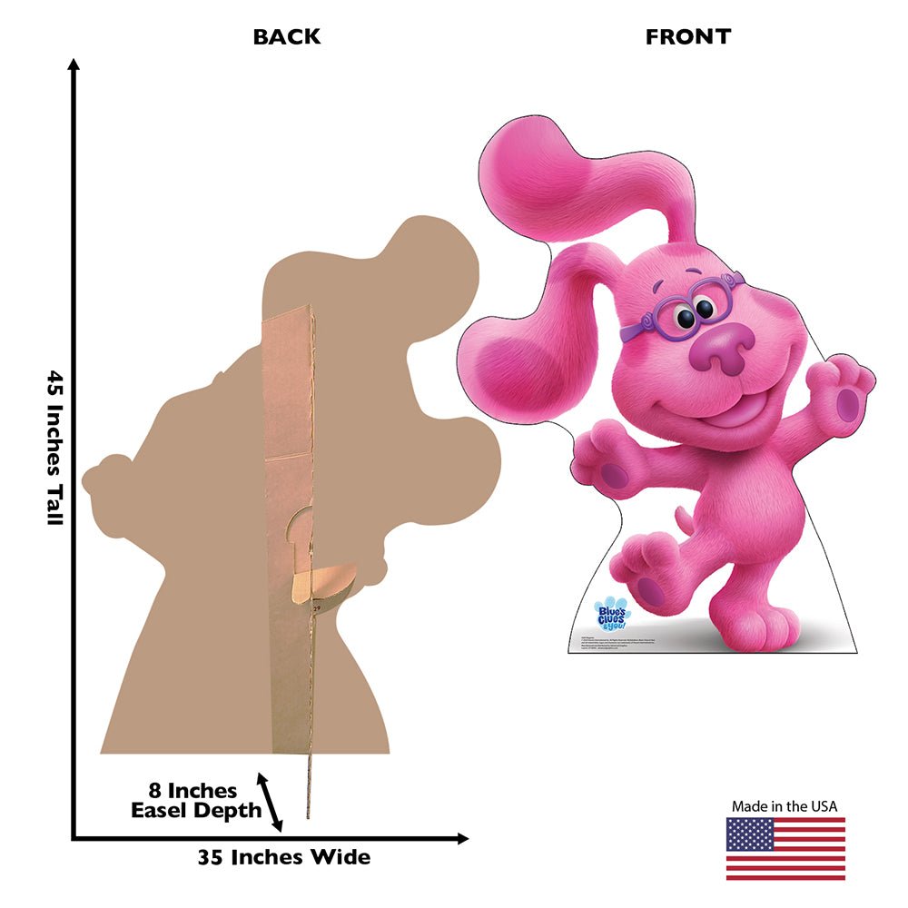 Blue's Clues Magenta Life - Size Cardboard Cutout Standee - Paramount Shop