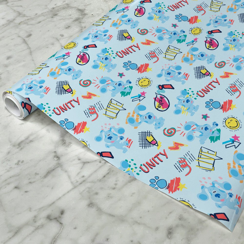 Blue's Clues My Favorite Puppy Gift Wrap - Paramount Shop