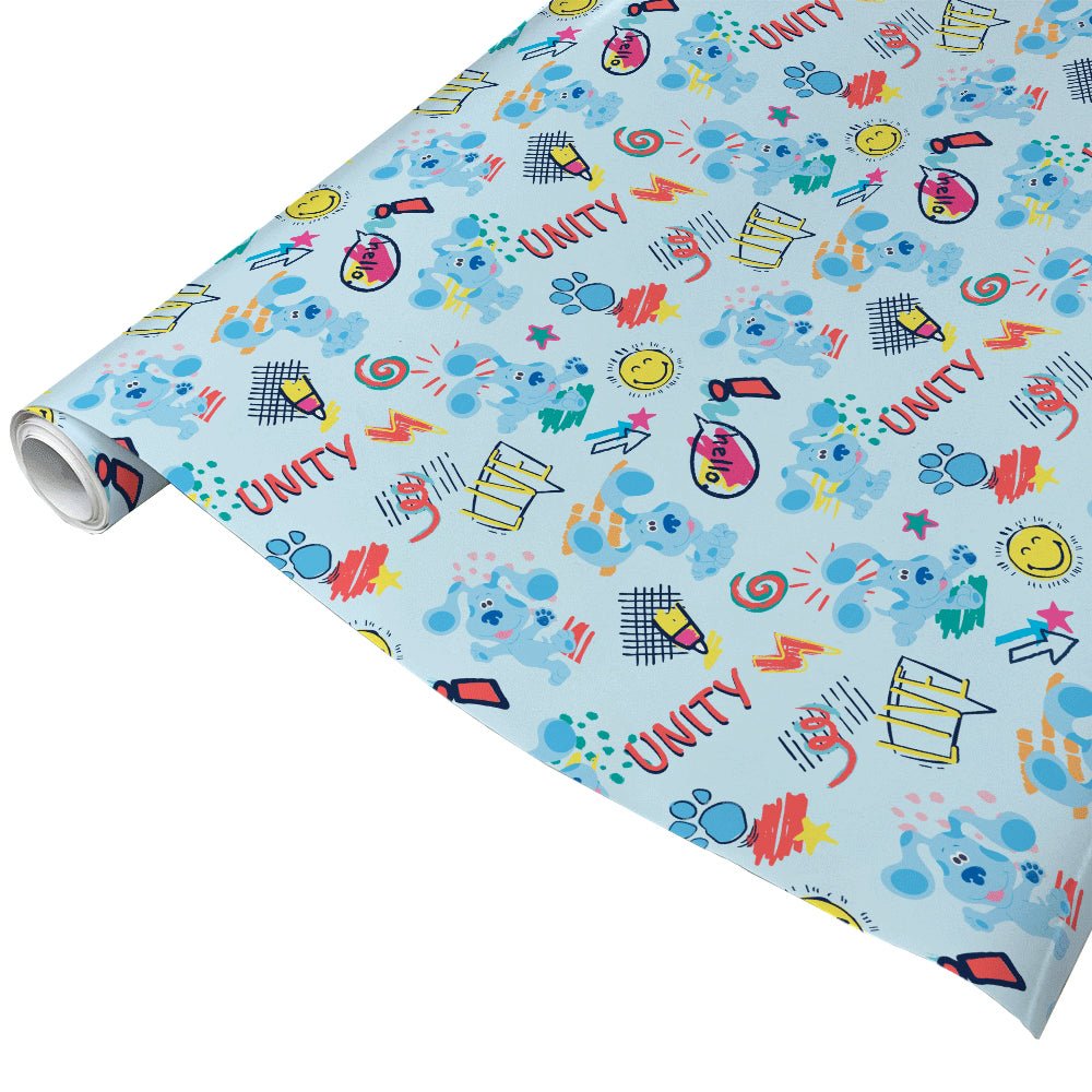 Blue's Clues My Favorite Puppy Gift Wrap - Paramount Shop