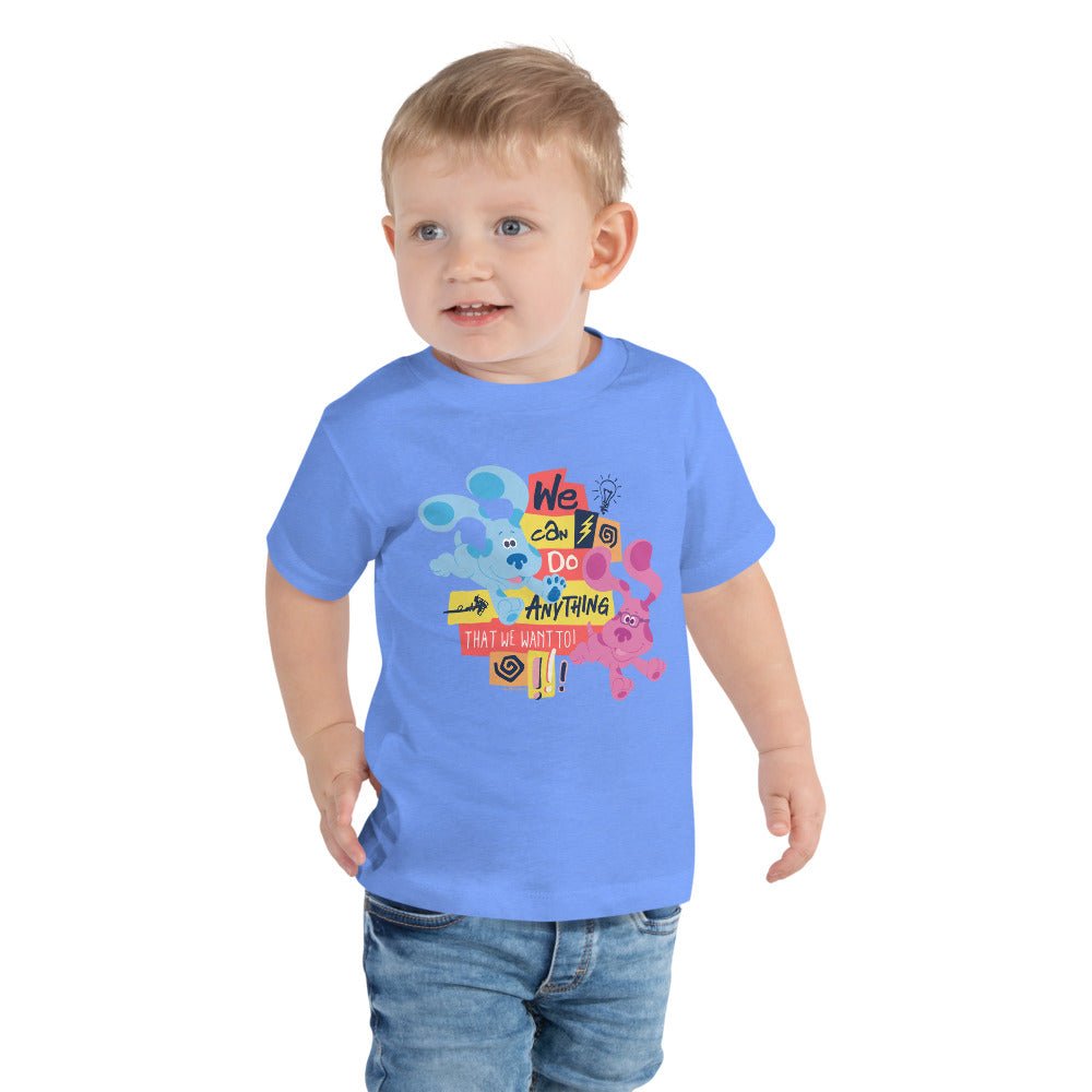 Blue's Clues We Can Do Anything Toddler T-Shirt - Paramount Shop