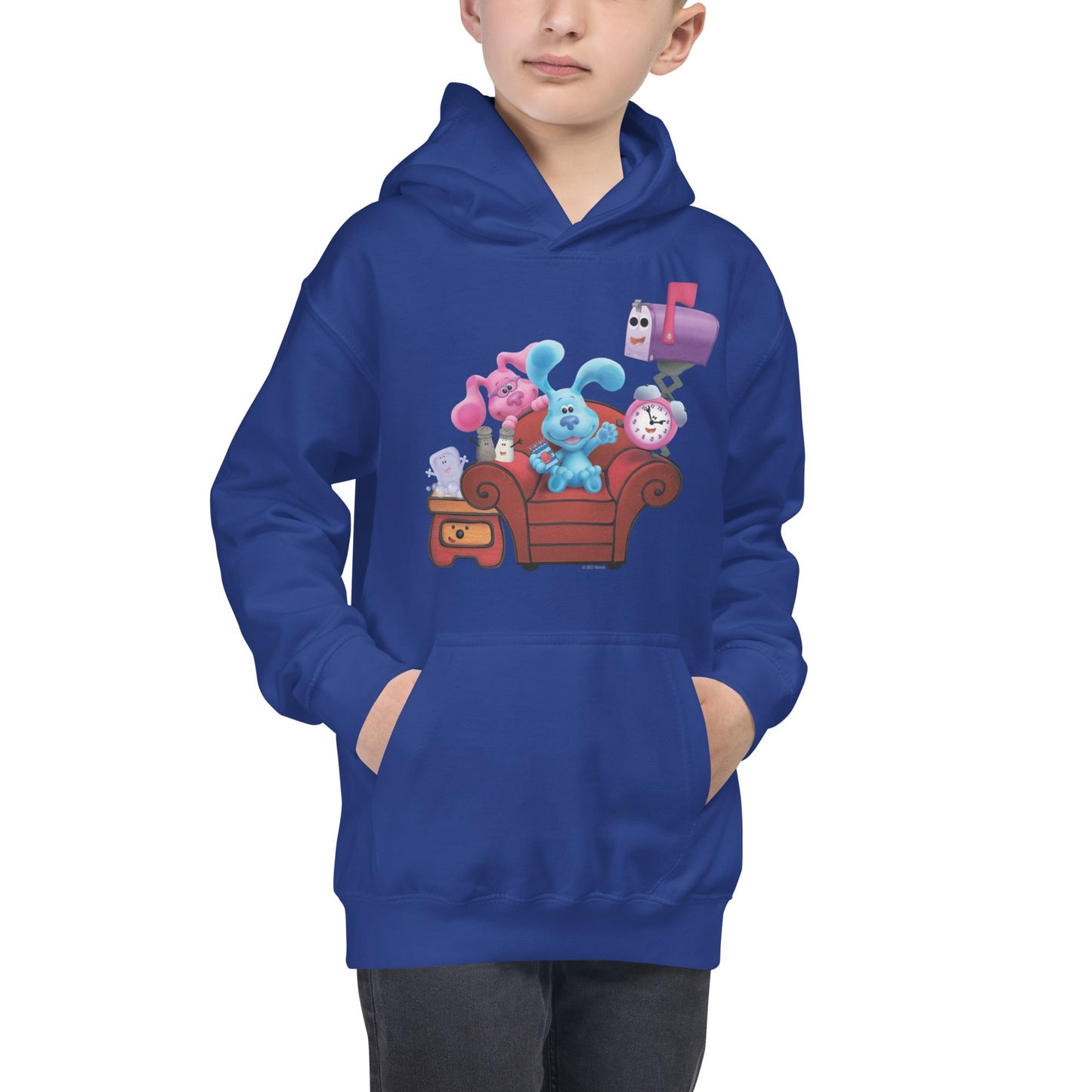 Blue's Clues & You! Cast Kids Hooded Sweatshirt - Paramount Shop