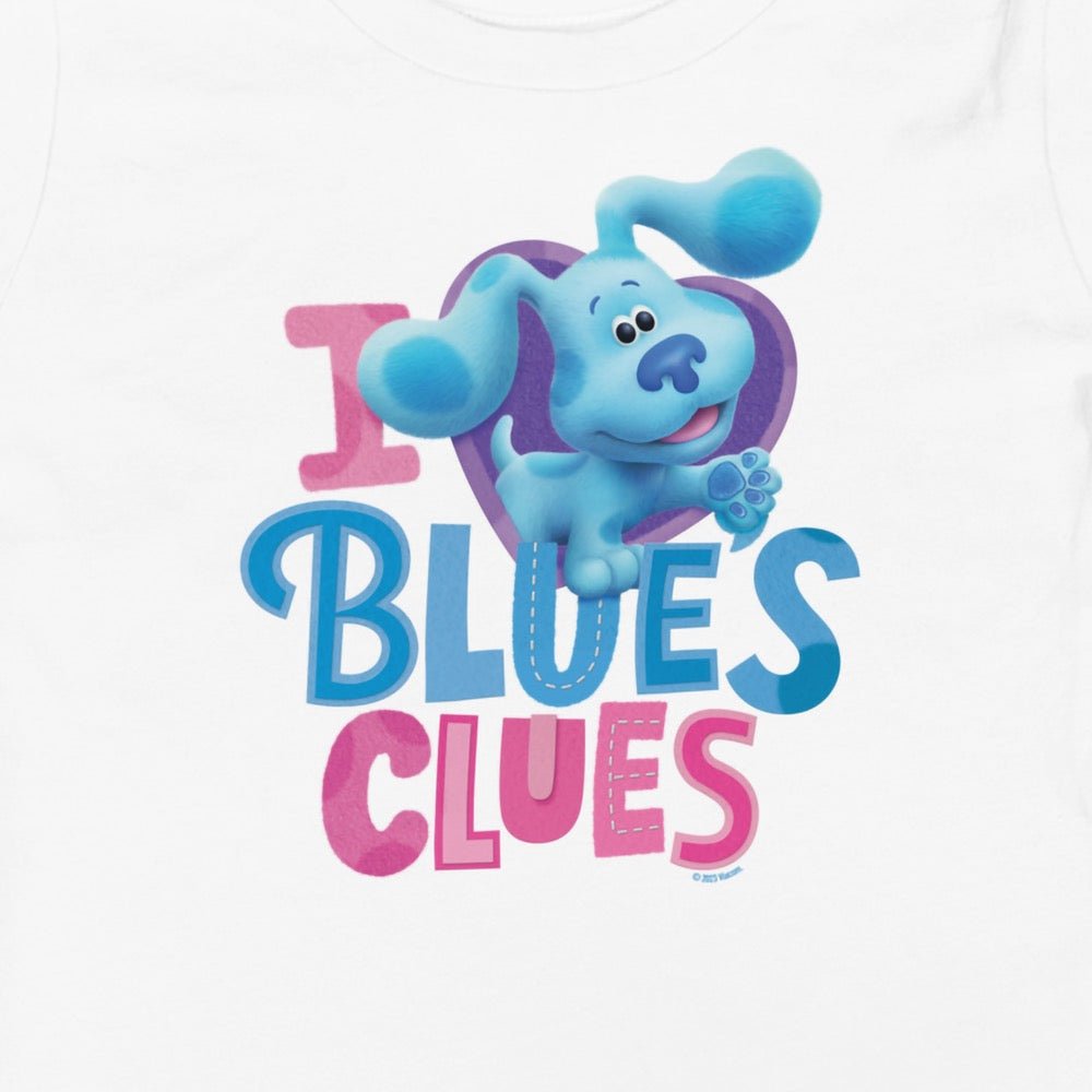 Blue's Clues & You! I Love Blue's Clues Toddler Short Sleeve T - Shirt - Paramount Shop