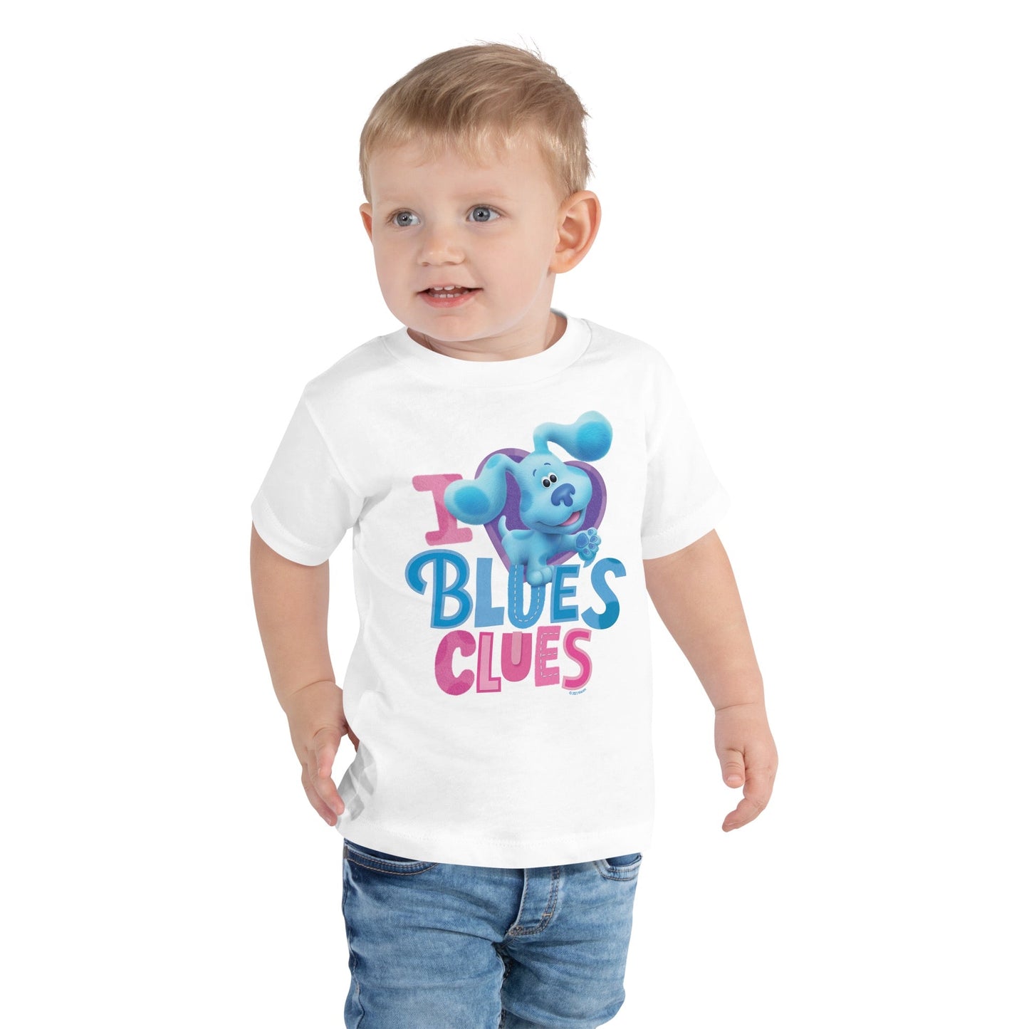 Blue's Clues & You! I Love Blue's Clues Toddler Short Sleeve T - Shirt - Paramount Shop