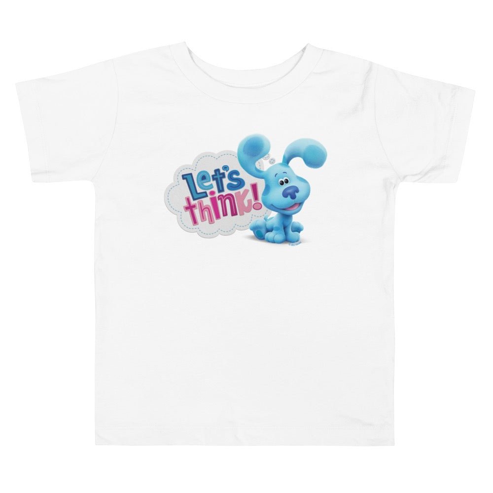 Blue's Clues & You! Let's Think Toddler Short Sleeve T - Shirt - Paramount Shop