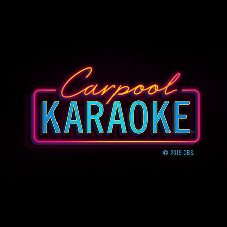 Carpool Karaoke Neon Logo 11 oz Black Mug - Paramount Shop