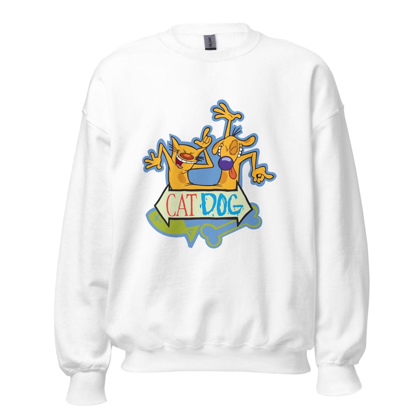 CatDog Dance Adult Crewneck Sweatshirt - Paramount Shop