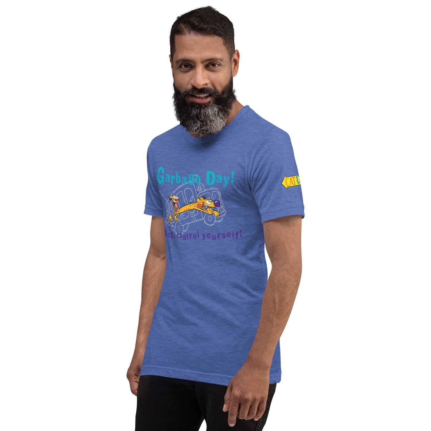 CatDog Garbage Day! Adult Short Sleeve T - Shirt - Paramount Shop
